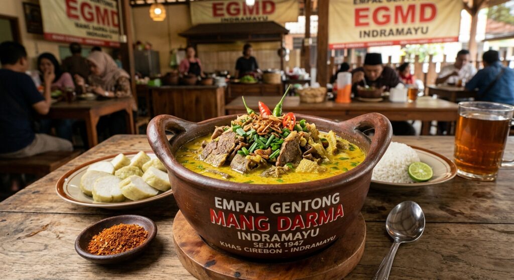 Empal Gentong Mang Darma Indramayu