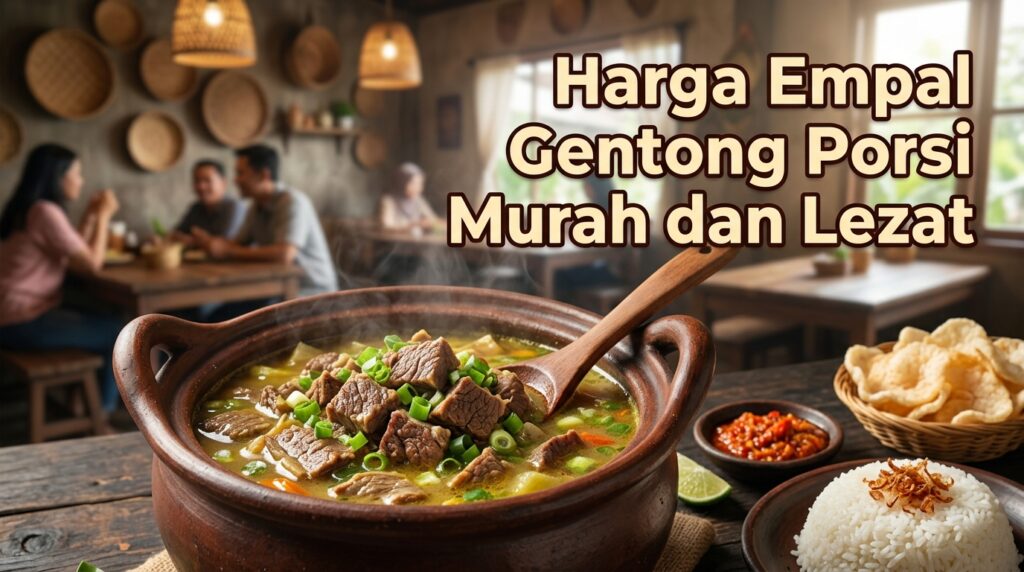 harga empal gentong porsi